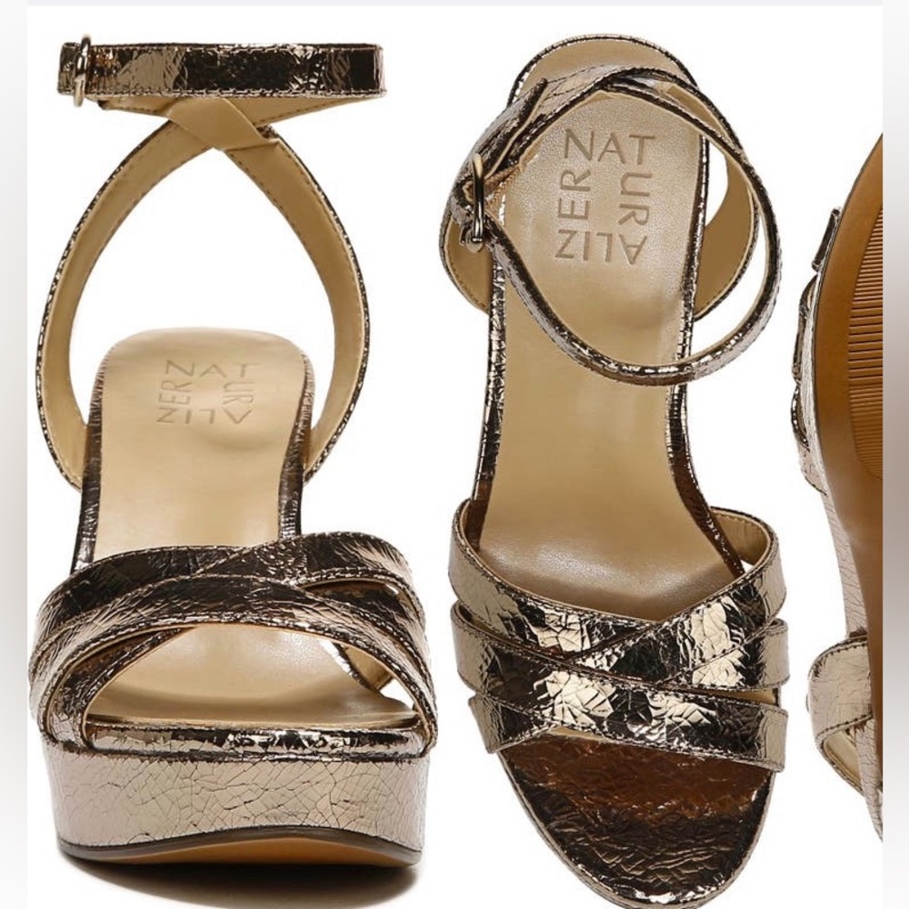 Naturalizer- ankle strap platform